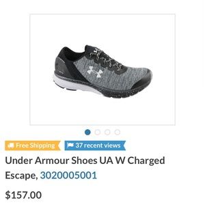 Under armor ( Charged) running shoes 🔥